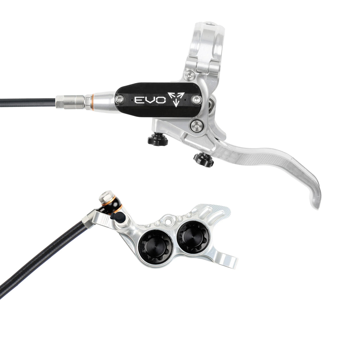Hope Tech Evo GR4 brake in Silver/Black