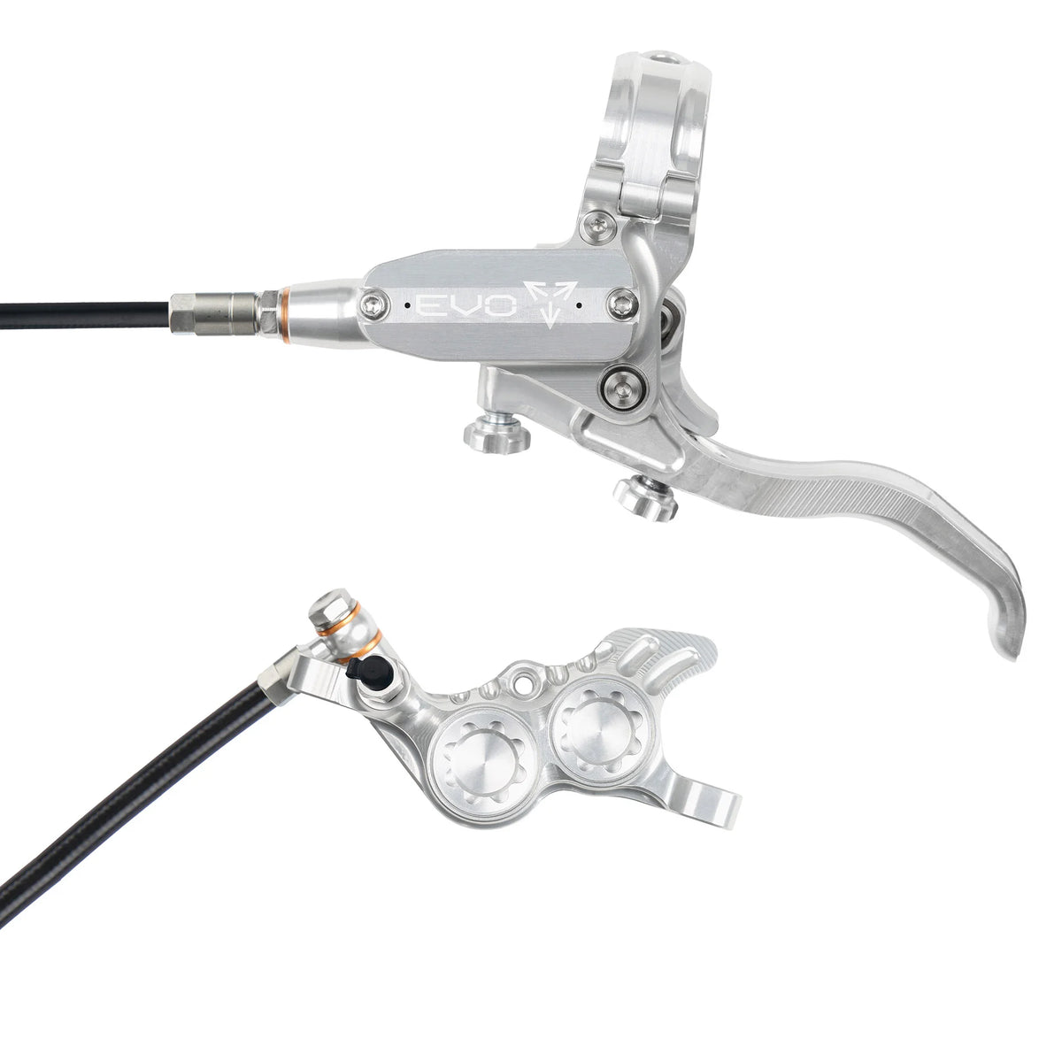 Hope Tech Evo GR4 brake in Silver/Silver