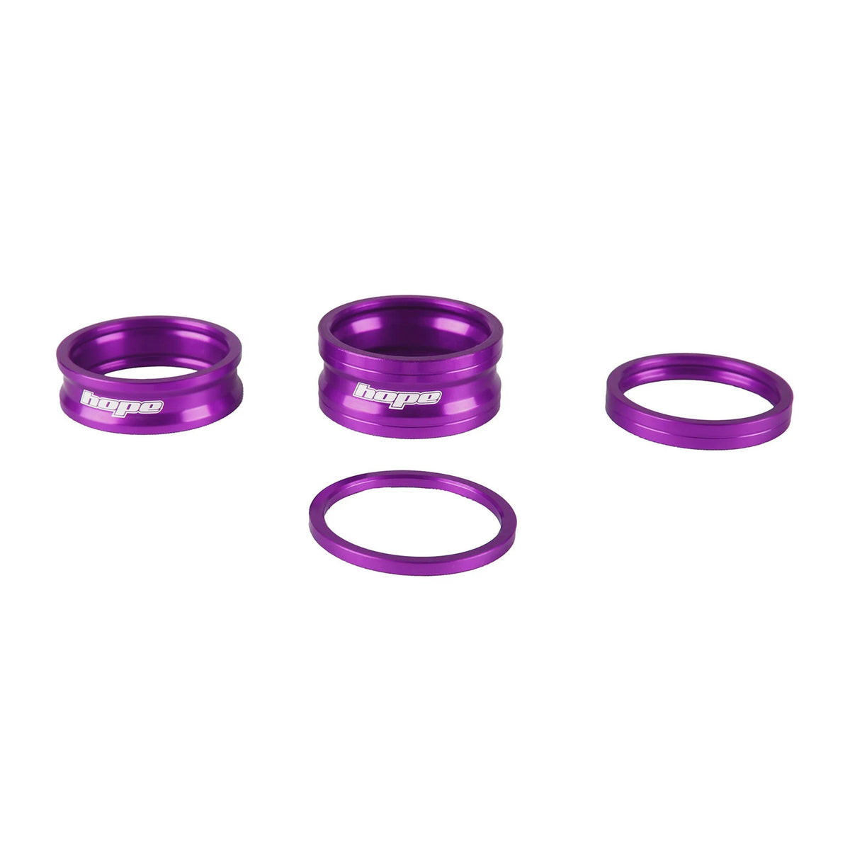 Hope Space Doctor stem spacer kit in Purple