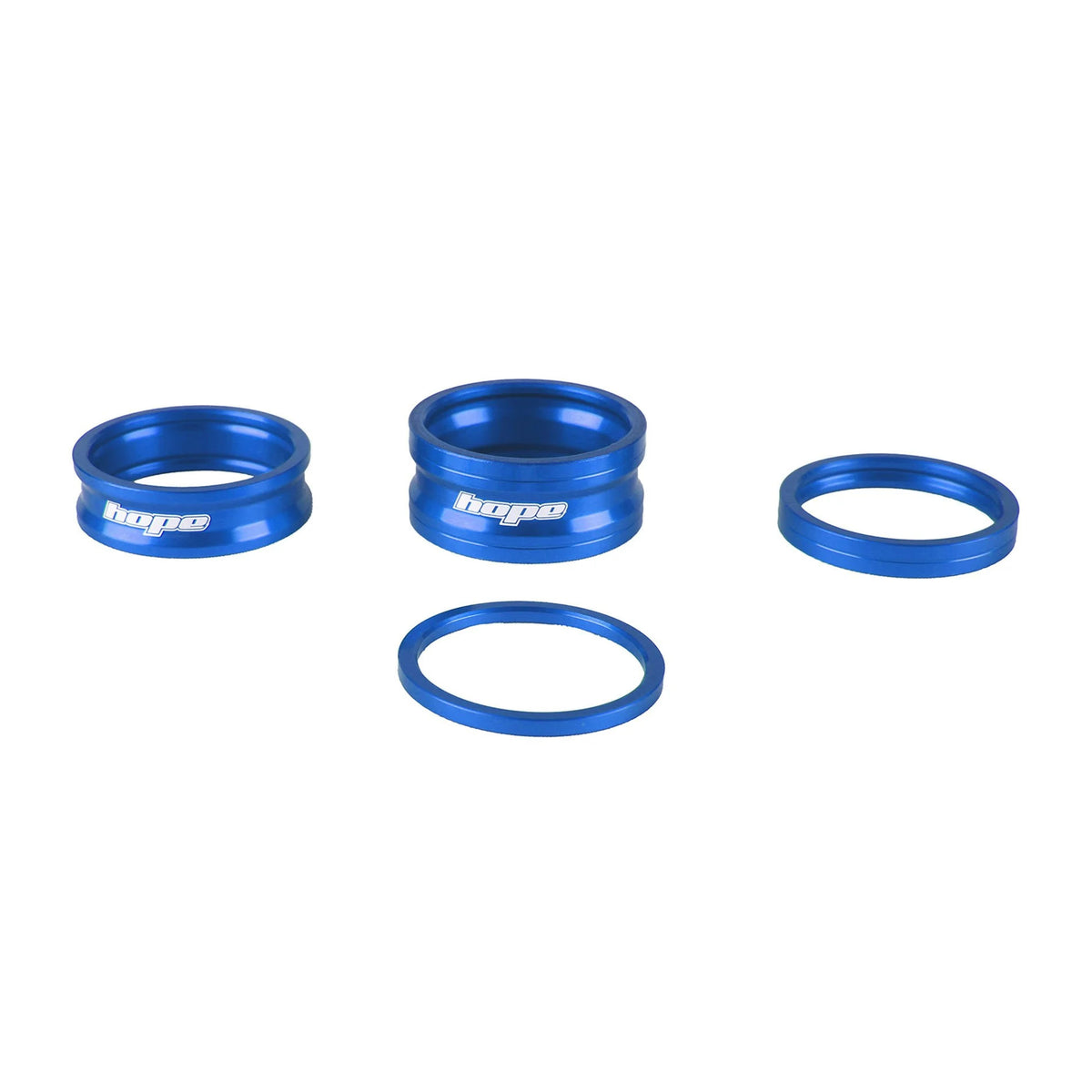 Hope Space Doctor stem spacer kit in Blue