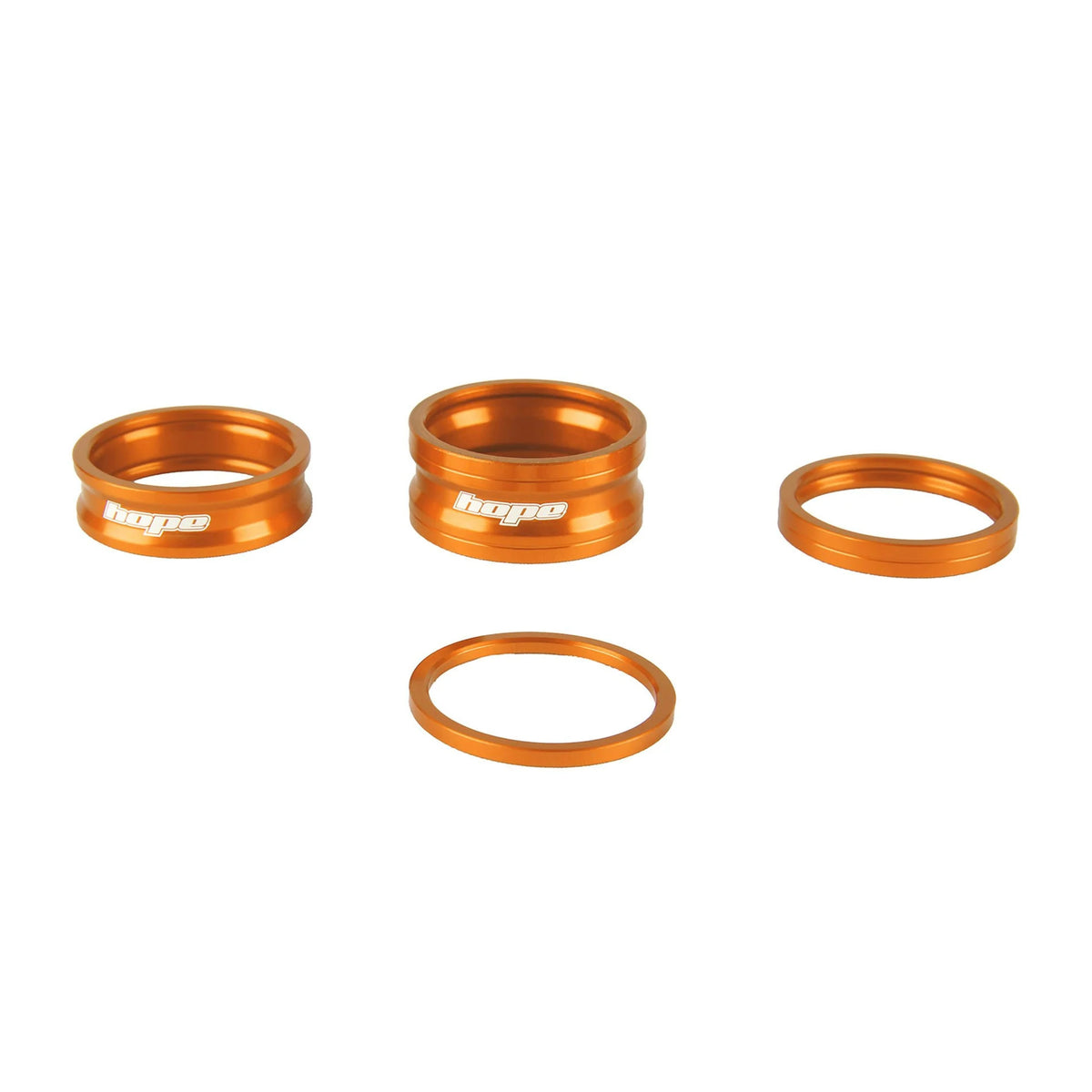Hope Space Doctor stem spacer kit in Orange