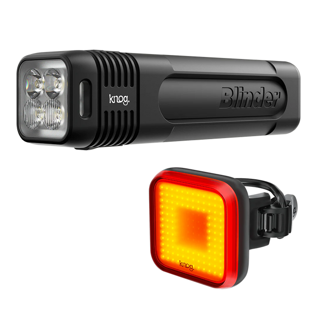 Knog Blinder 600 | Square Light Set - 600/100 Lumens