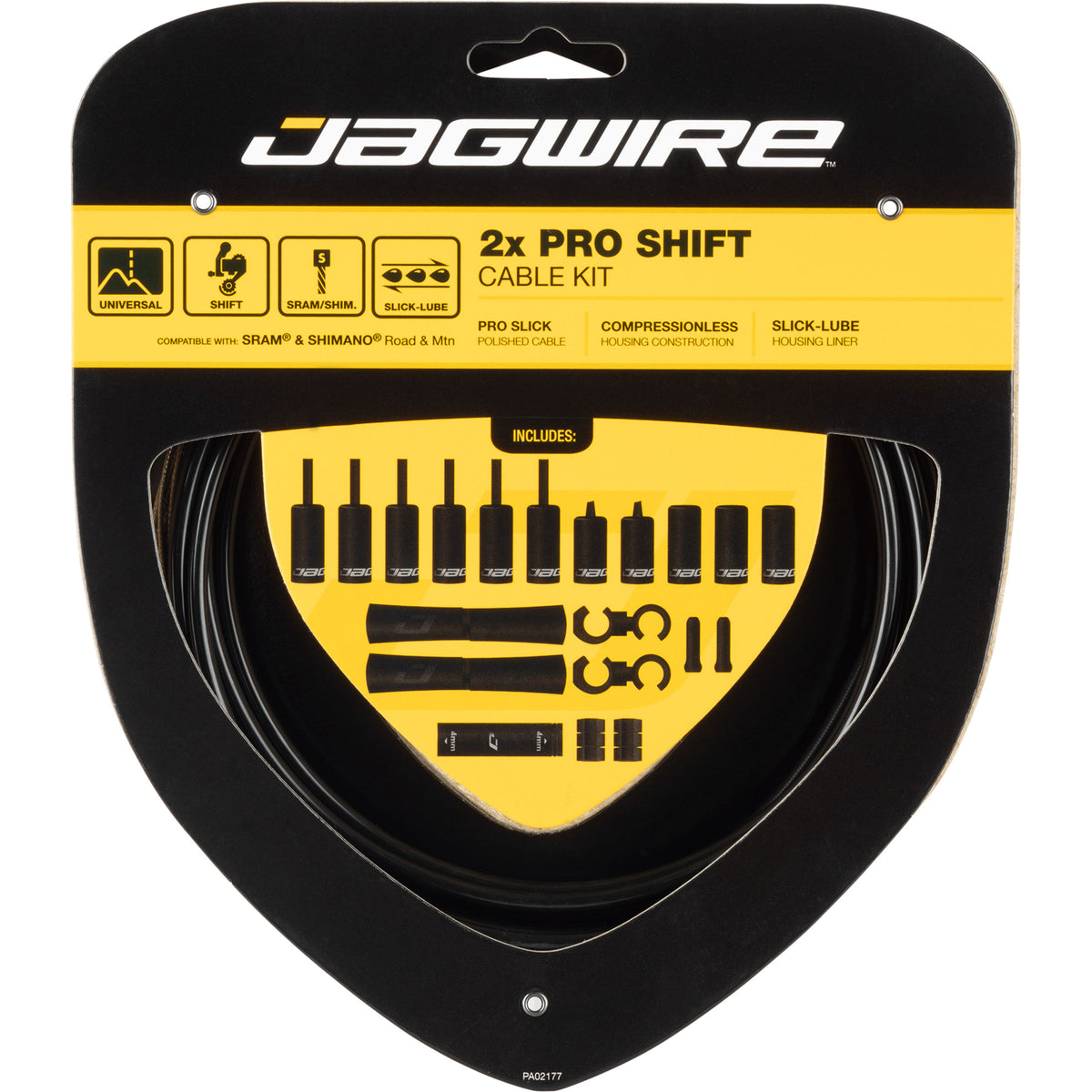 Jagwire Pro 2x Shift Kit- Black (Copy)