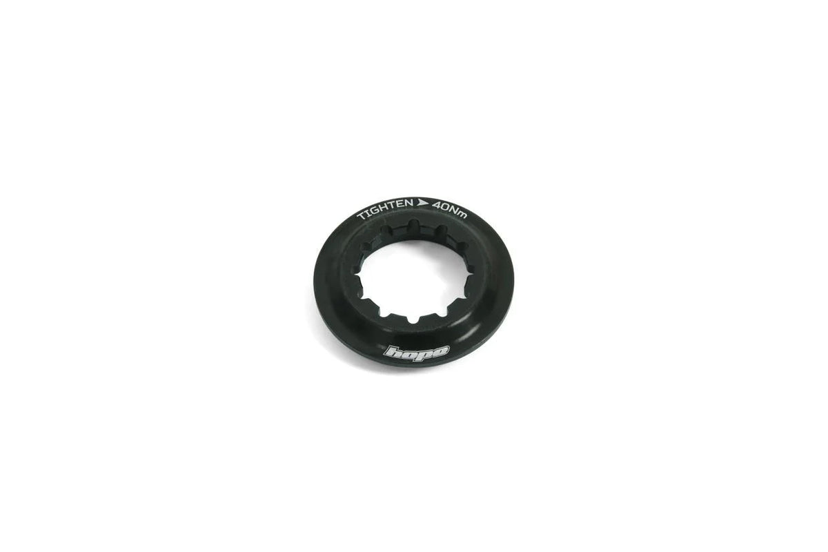 Hope Centre Lock lockring in Black