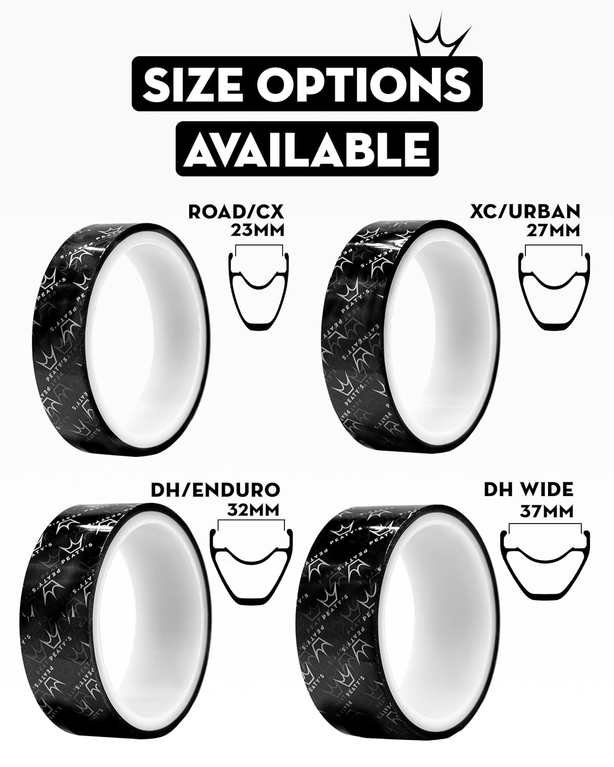 Peaty's Holeshot Tubeless Rim Tape - 10m