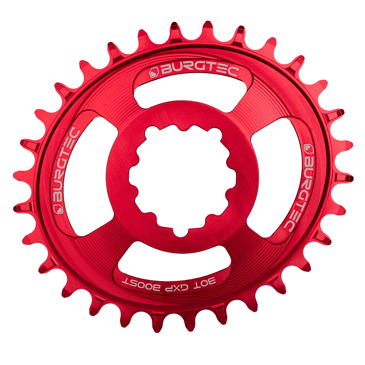 Burgtec OVAL Chainring Thick Thin - Sram Boost 3mm Offset