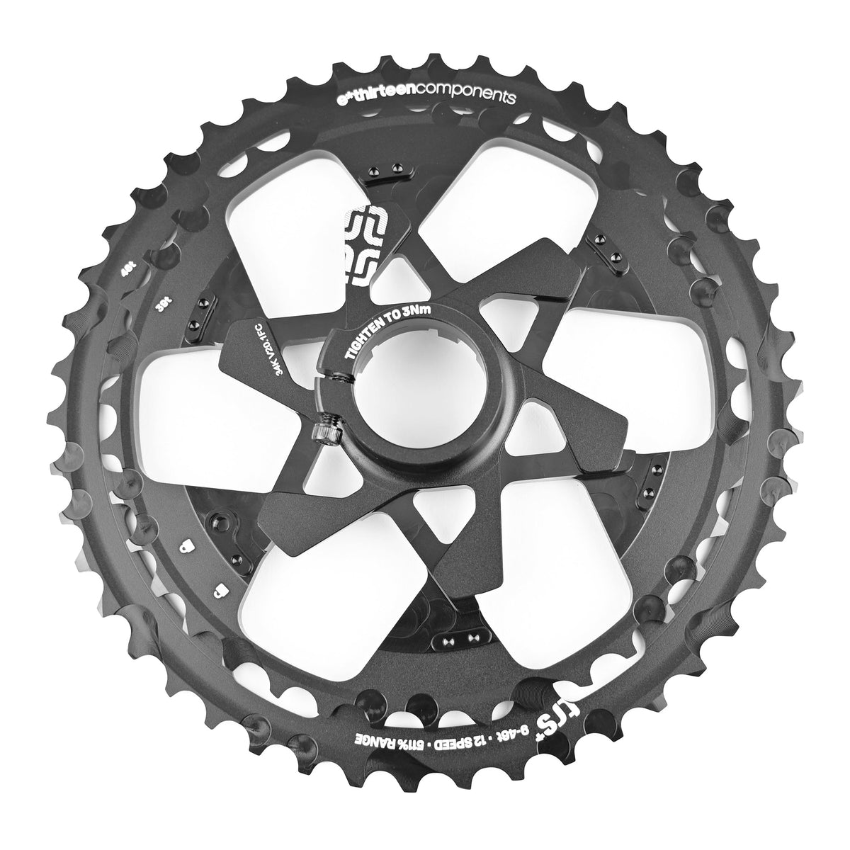 e*thirteen TRS Plus 12spd 39-46T aluminium cogs