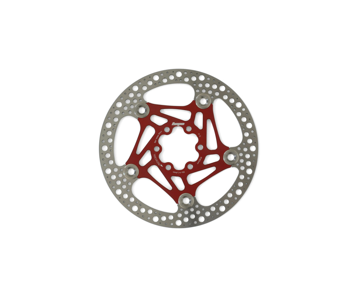 Hope road floating disc rotor in Red