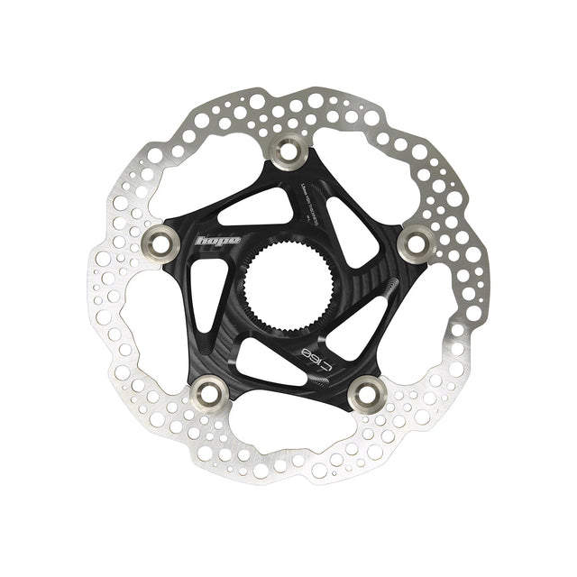 Hope floating Centre Lock disc rotor in Black