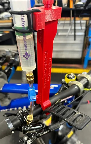 Red Side MTB BleedPro brake bleed syringe holder kit