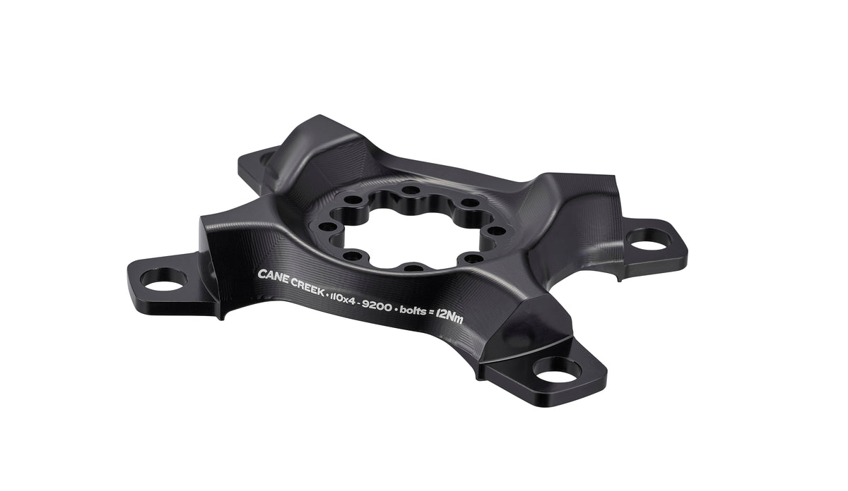 Cane Creek eeWings Chainrings & Spiders in Spider 8-bolt to Shimano Dura-Ace 9200, Black