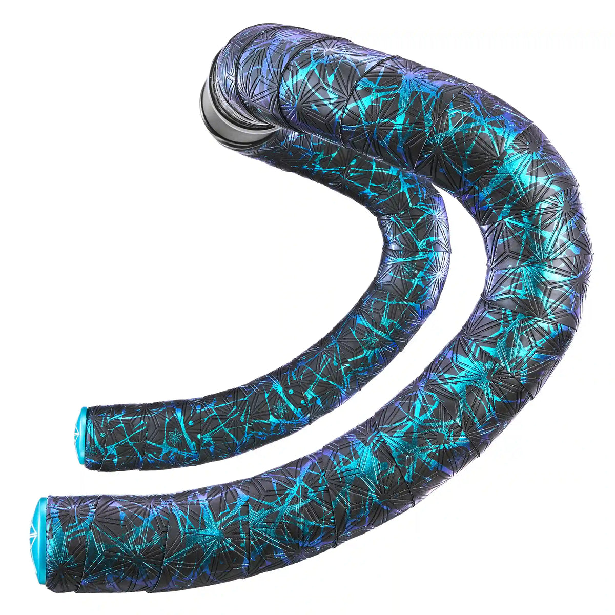 Supacaz Super Sticky Kush Limited Edition Bar Tape in Splat Blue Refract