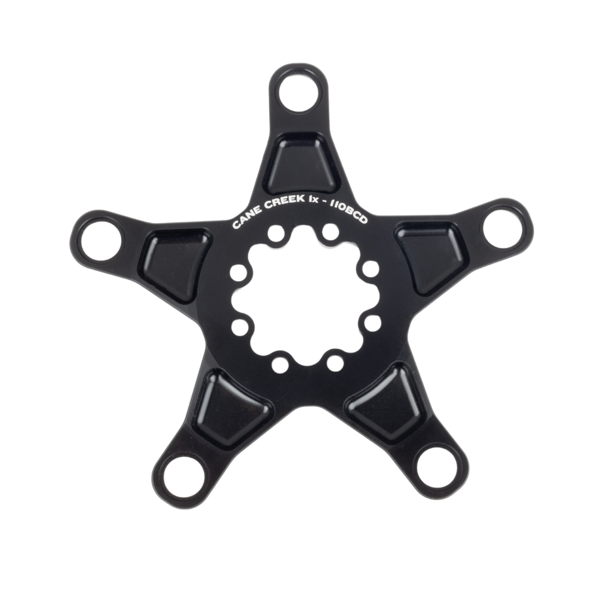 Cane Creek eeWings Chainrings & Spiders in Spider 8-bolt to 5-bolt (1x only), Black