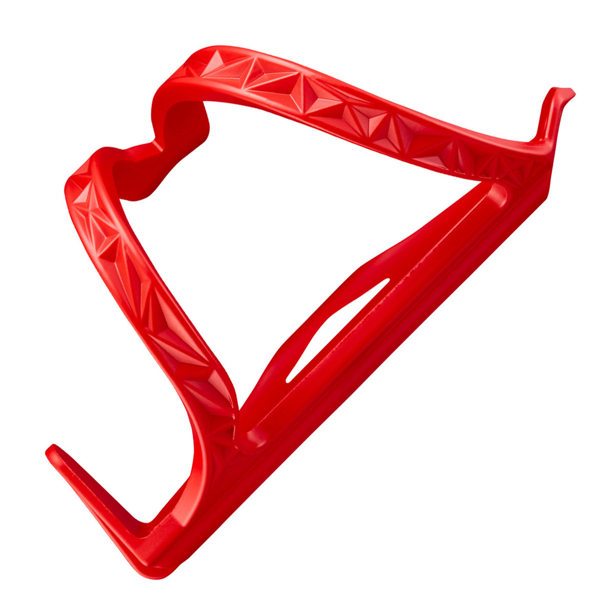 Supacaz Side Swipe MTB Bottle Cage in Red, Left