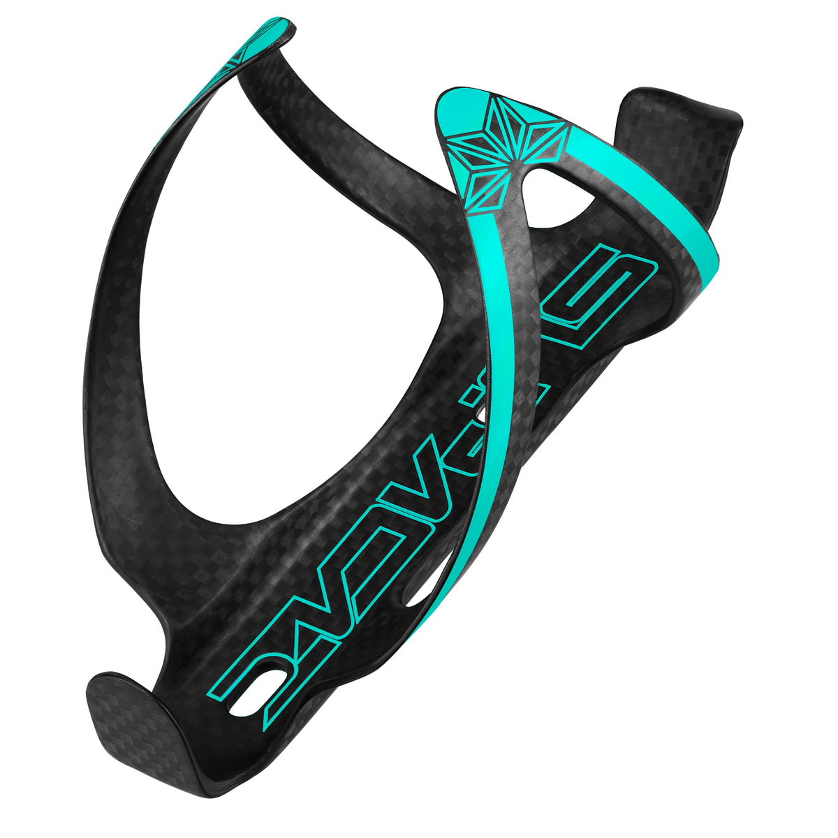 Supacaz Fly Cage Carbon in Celeste