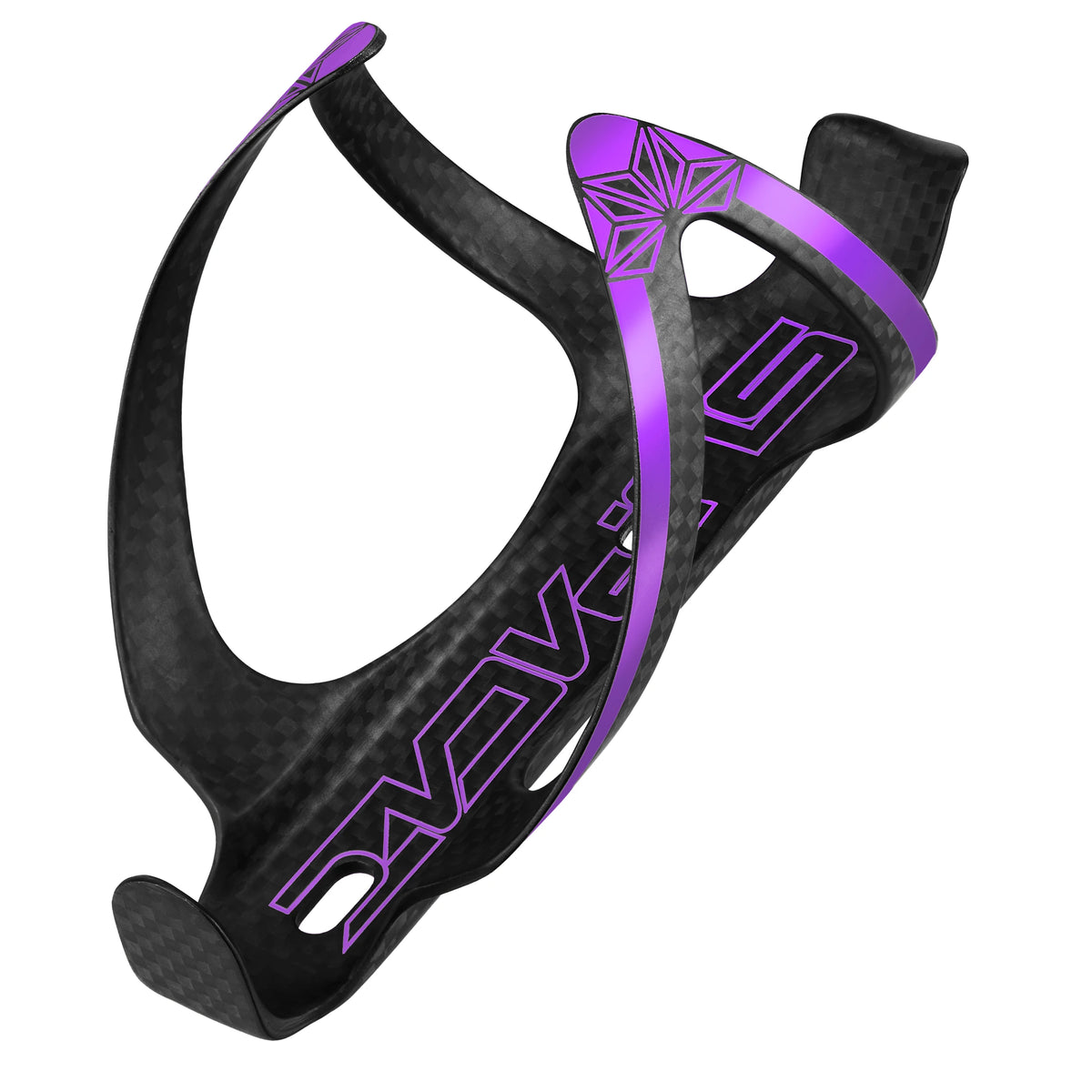 Supacaz Fly Cage Carbon in Prizmatik Purple