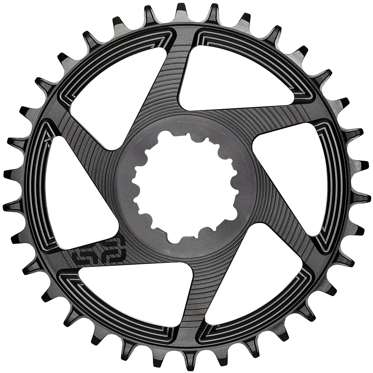 e*thirteen Helix Race 3-bolt chainring in Black