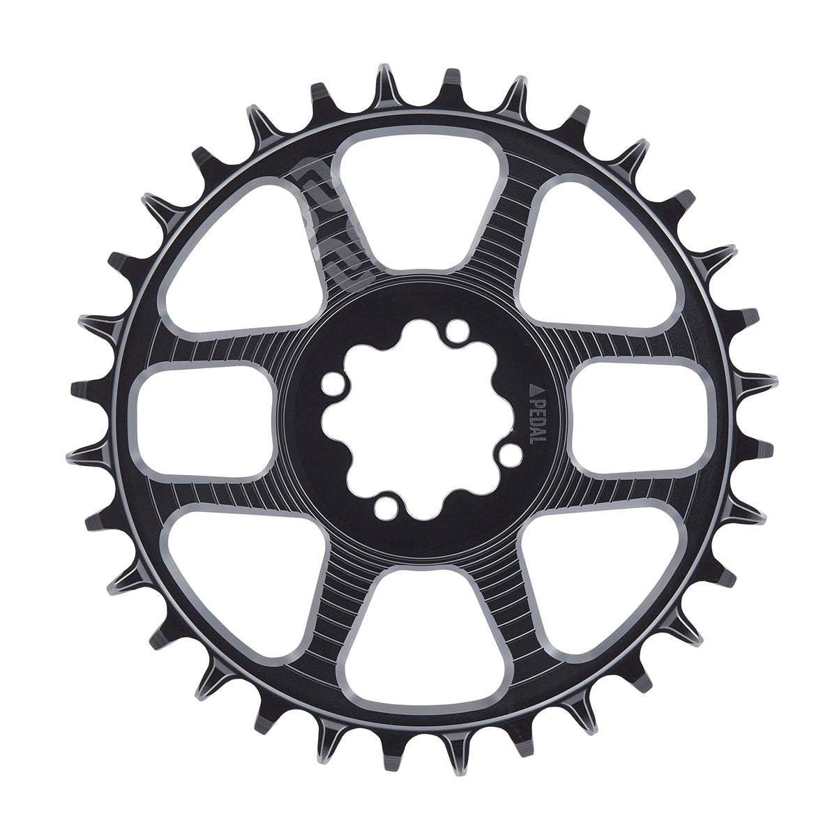 e*thirteen Helix Race 8-bolt chainring in Black