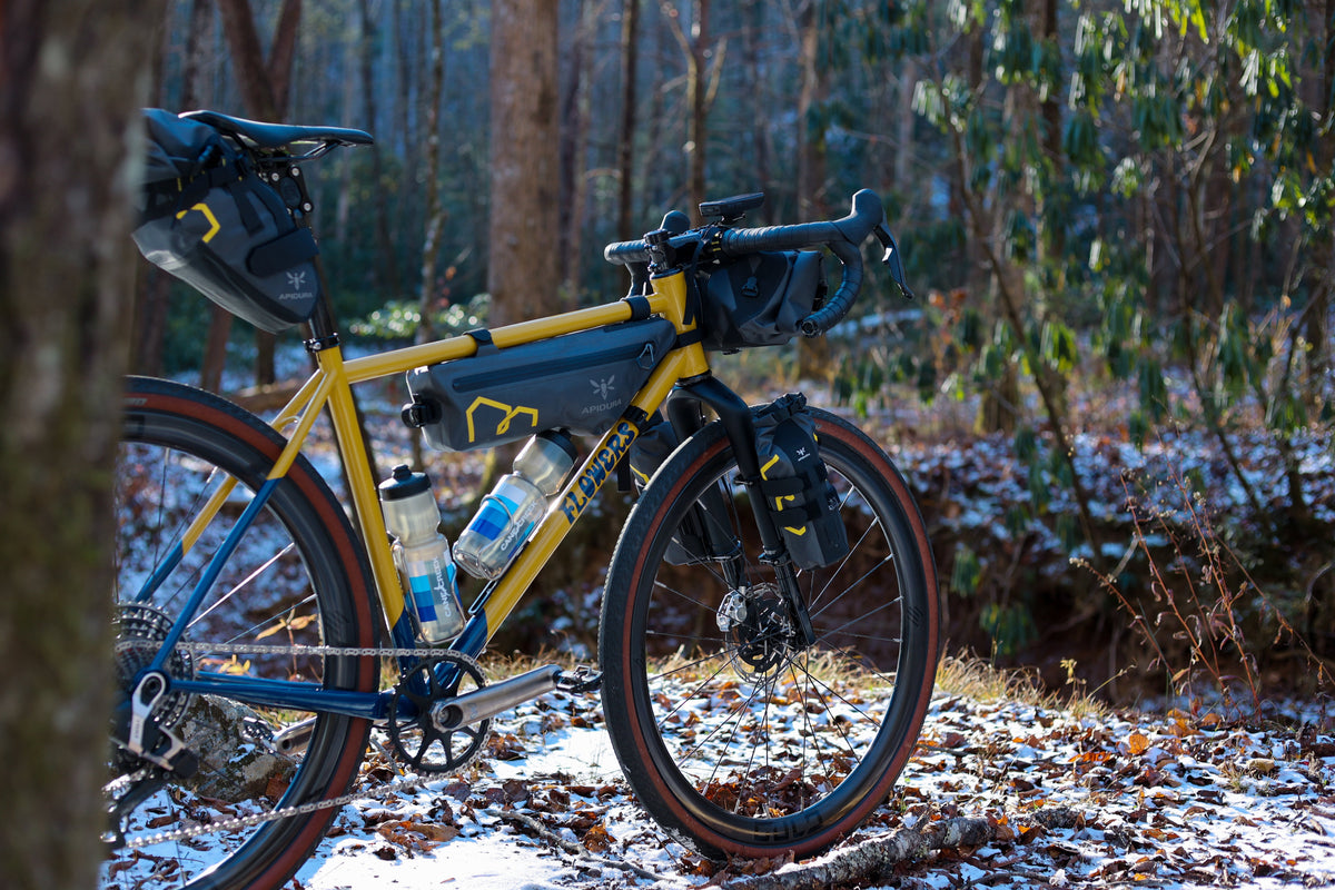 Cane Creek Invert cargo mounts on bike