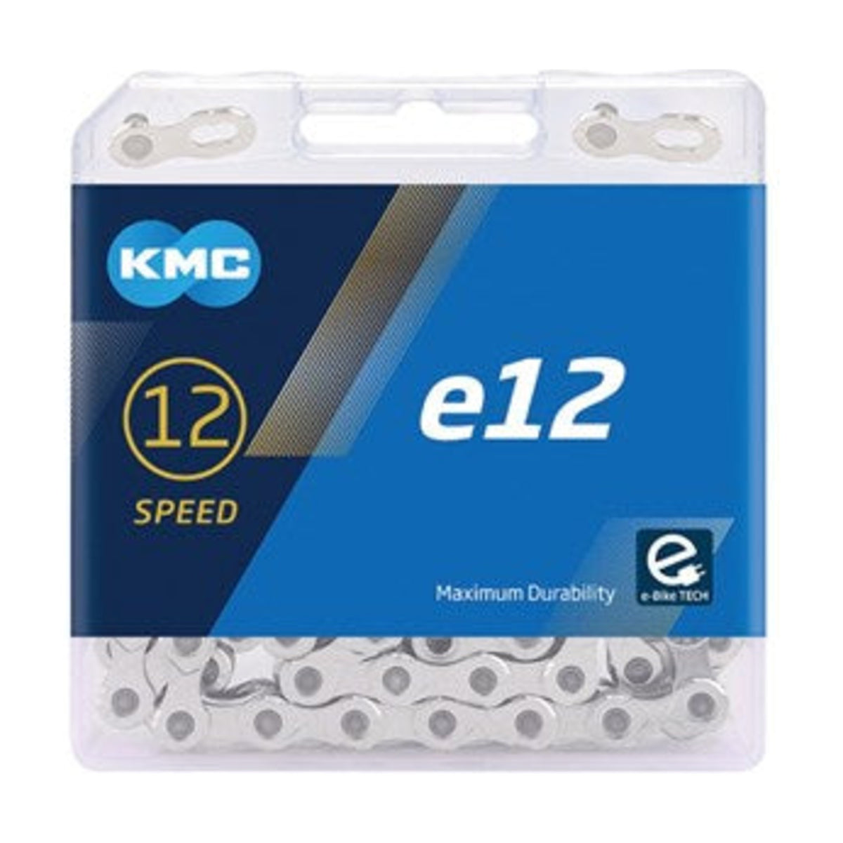 KMC E12 126L E-Bike Chain - 12 Speed (Silver)
