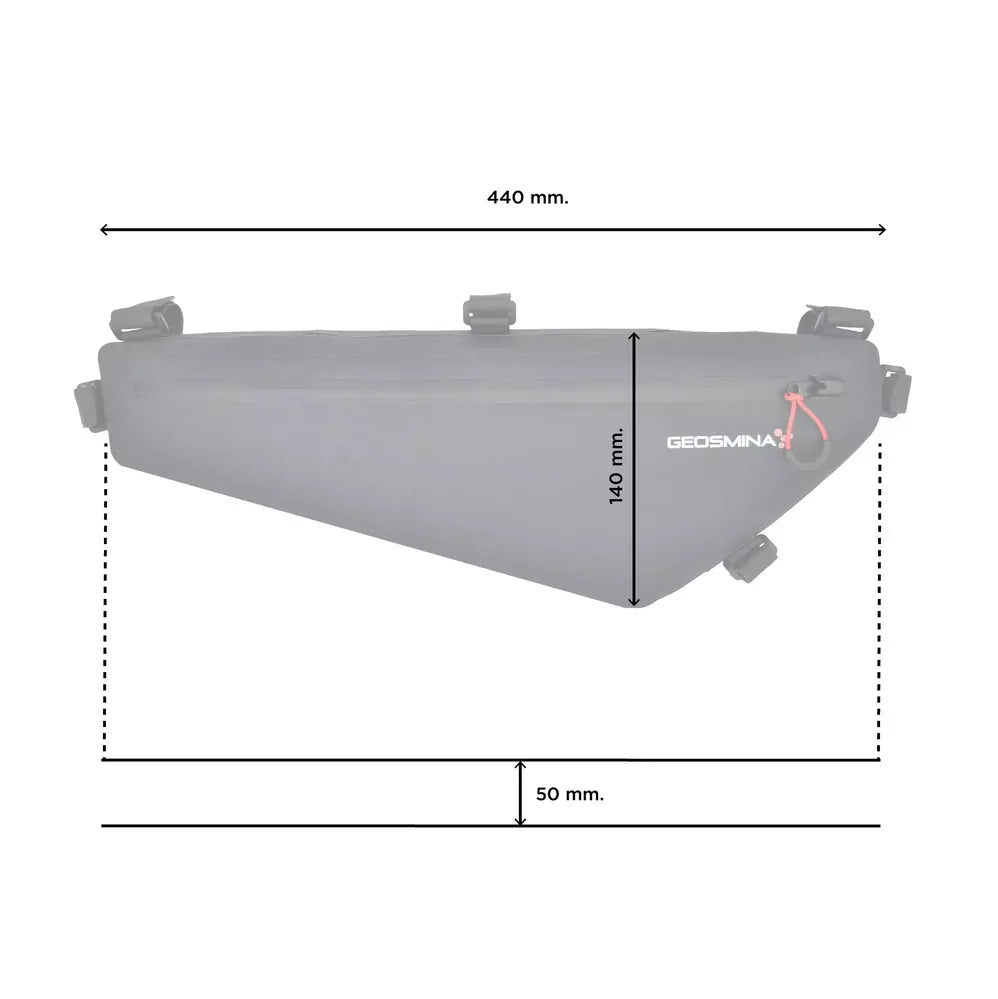 Geosmina Frame Bag - Gravel