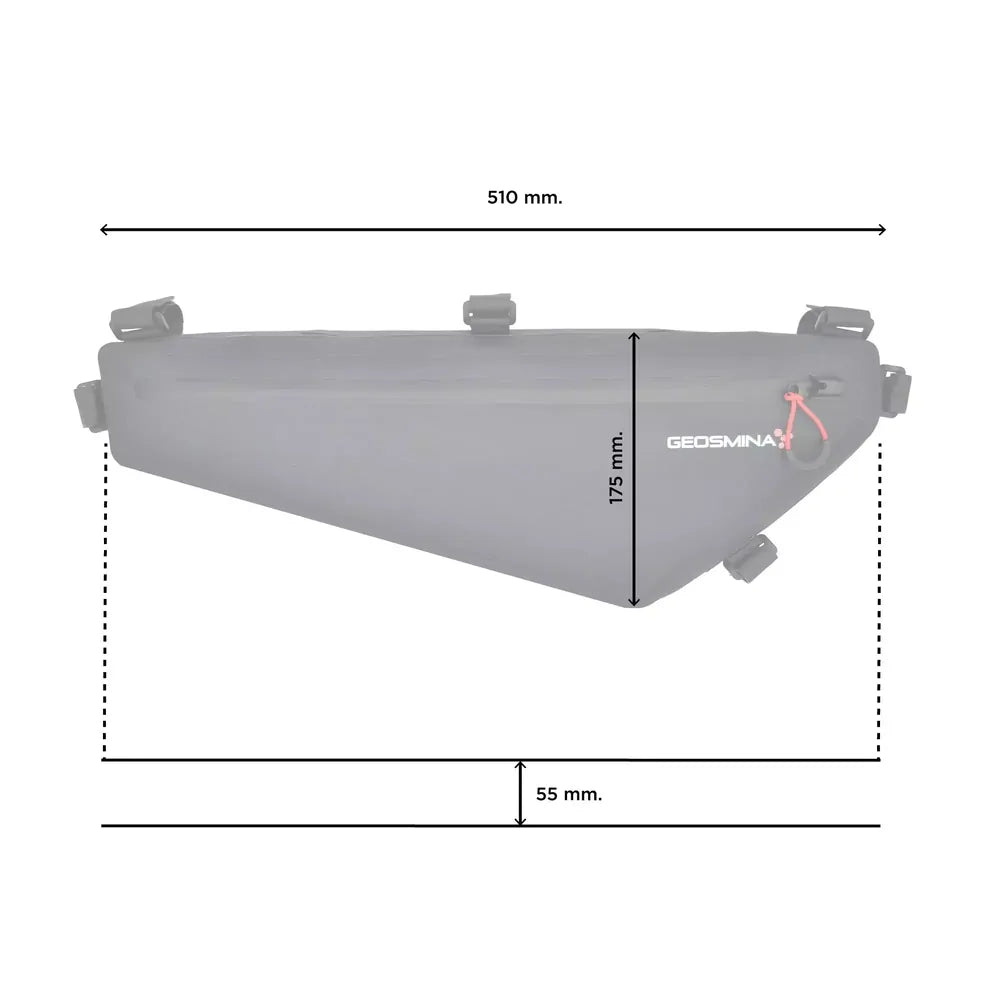 Geosmina Frame Bag - Gravel