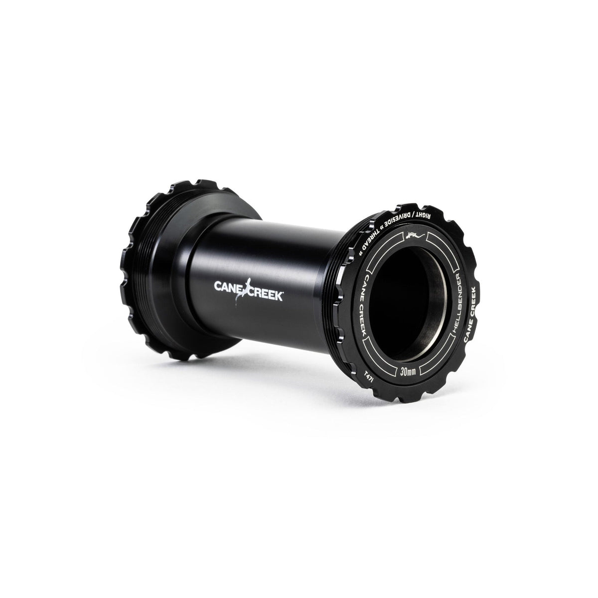 Cane Creek Hellbender 70 Bottom Bracket in T47 internal (86.5mm), 24mm (Shimano), Black