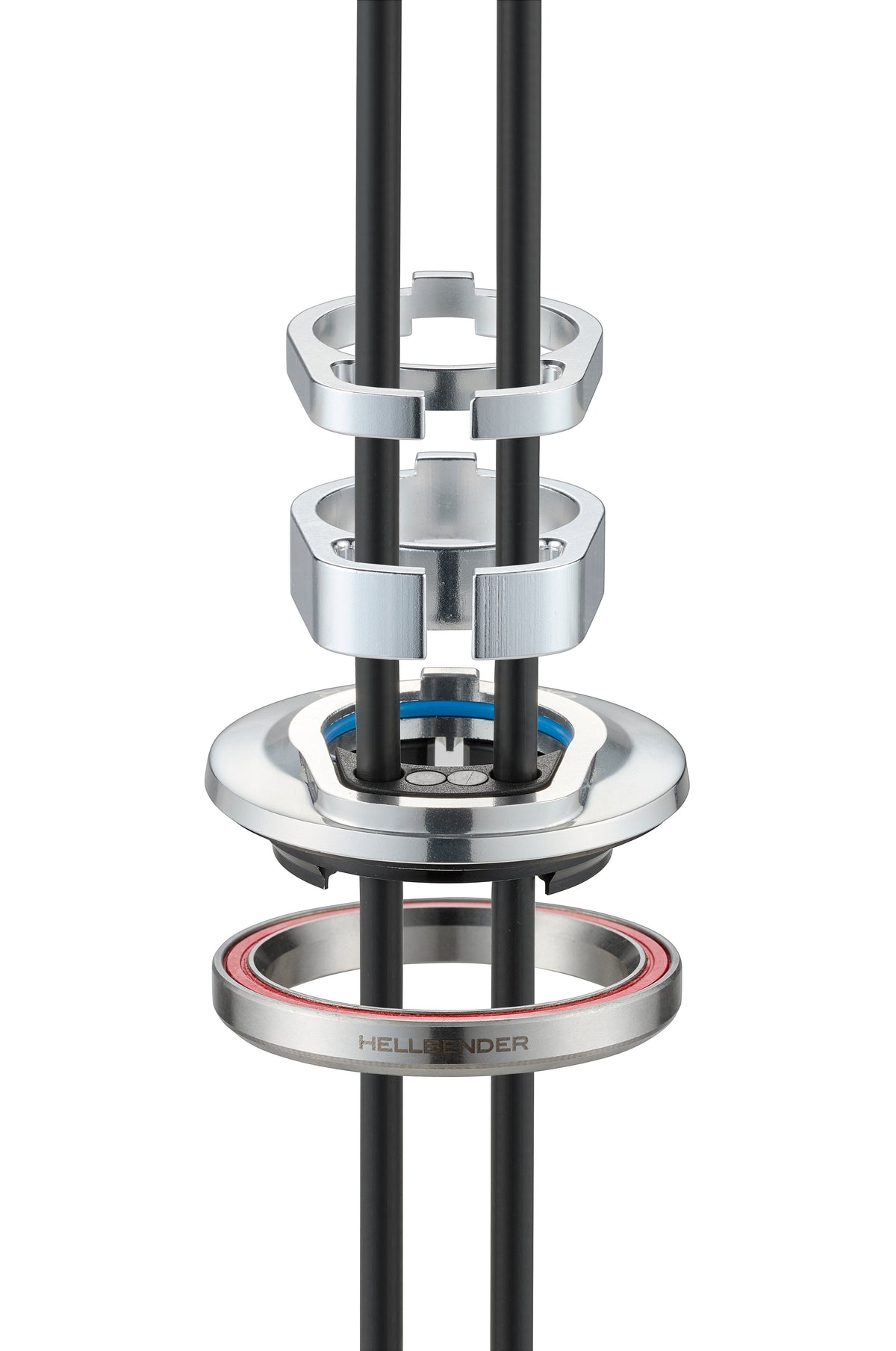 Cane Creek HCR headset exploded view