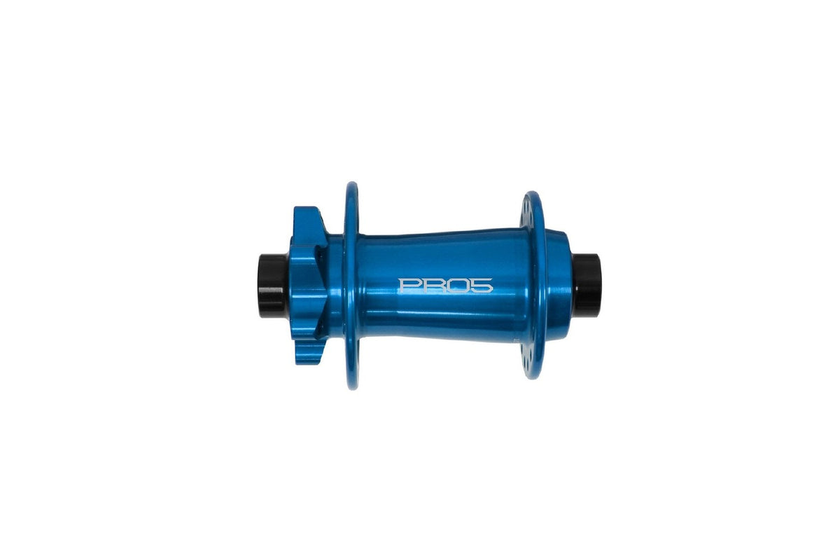 Hope PRO 5 6 Bolt front hub in Blue