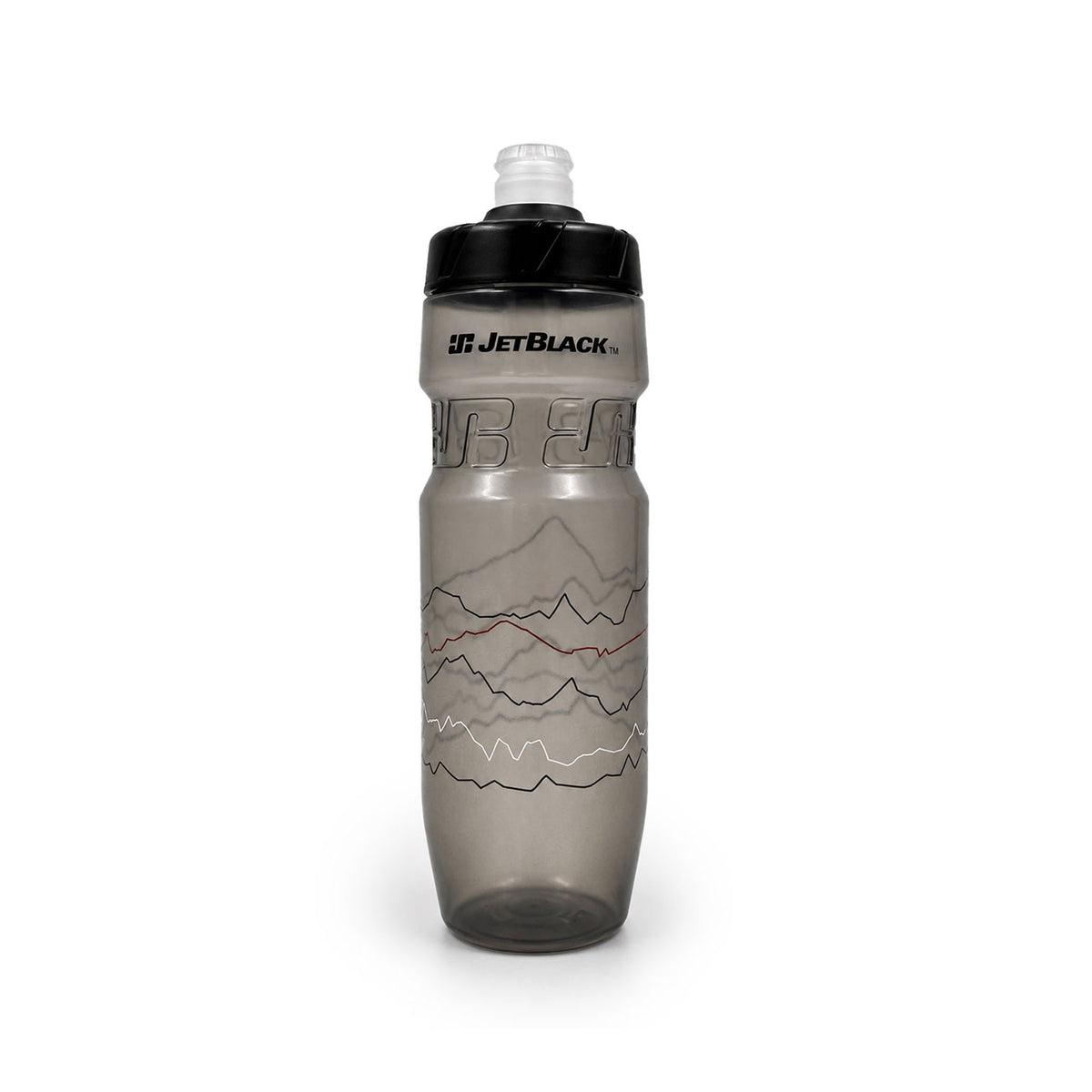 JetBlack Icon bottle 710ml, Smoke/Black Lid