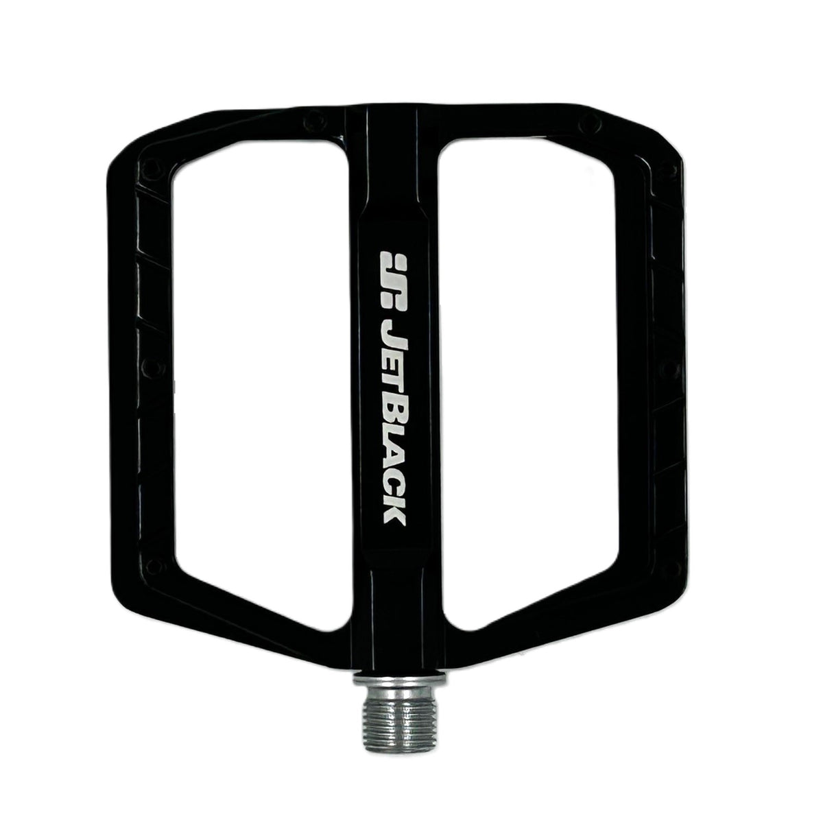 JetBlack Featherlite flat pedals in Black