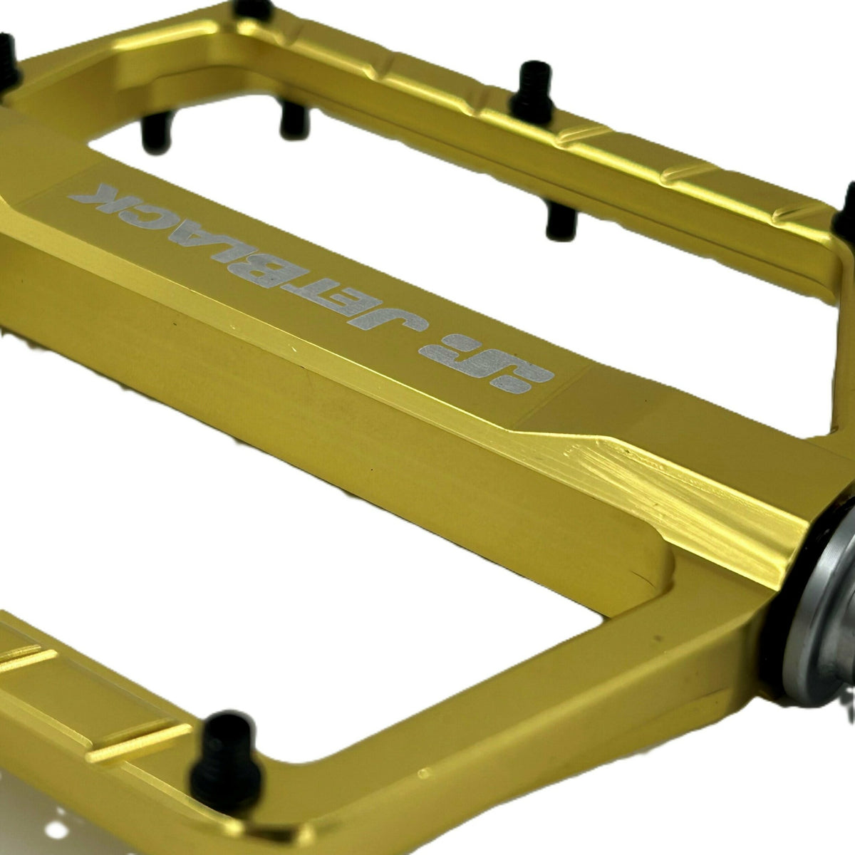 JetBlack Featherlite Gold pedal detail