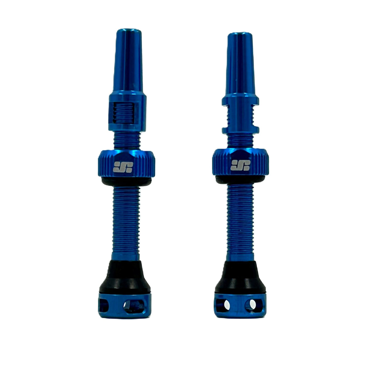 JetBlack JetValve tubeless valves 44mm in Blue