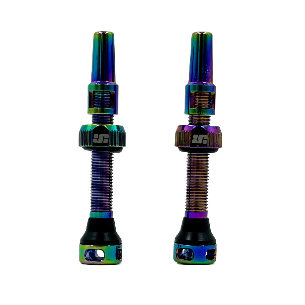 JetBlack JetValve tubeless valves 44mm in Oil Slick