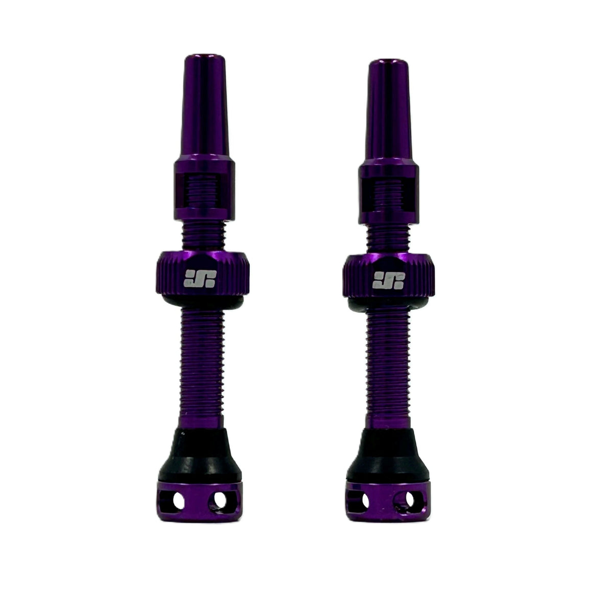 JetBlack JetValve tubeless valves 44mm in Purple