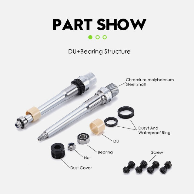 JetBlack Thermolite, Complete Parts Kit (pair)