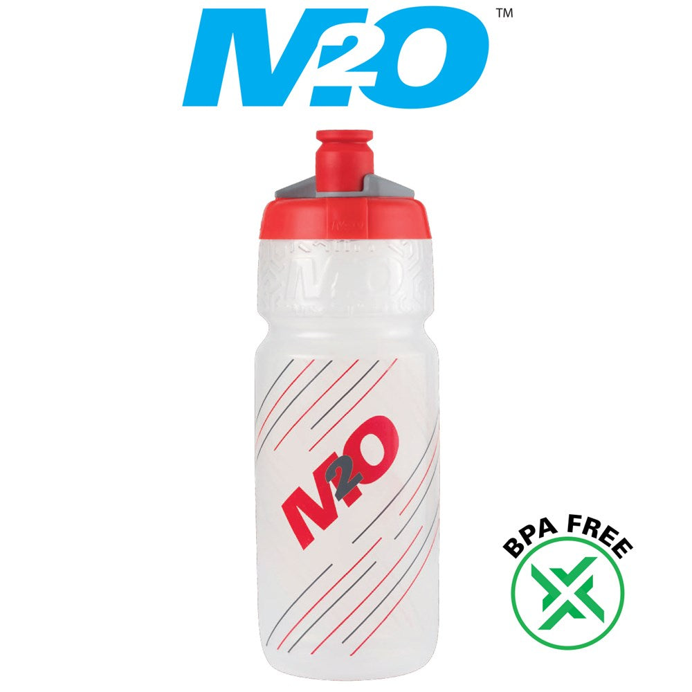 M2O Pilot Drink Bottle 710ml - Clear/Red