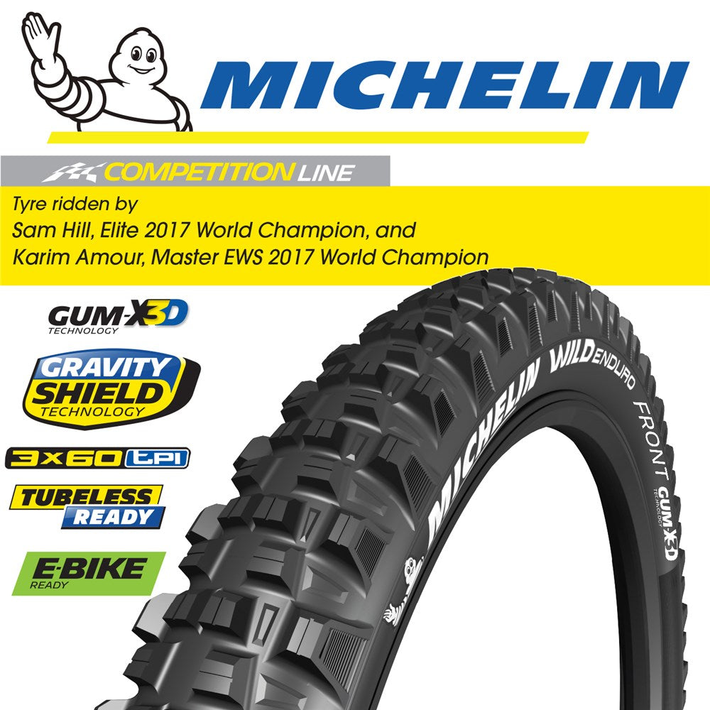 Michelin Wild Enduro Front - Gum-X3D