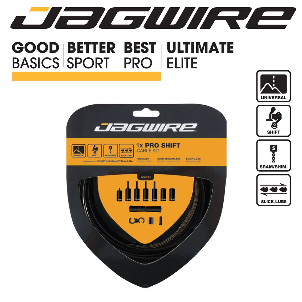 Jagwire Pro Shift Kit- Black