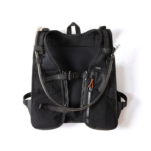 Restrap Race Hydration Vest in Black, front view