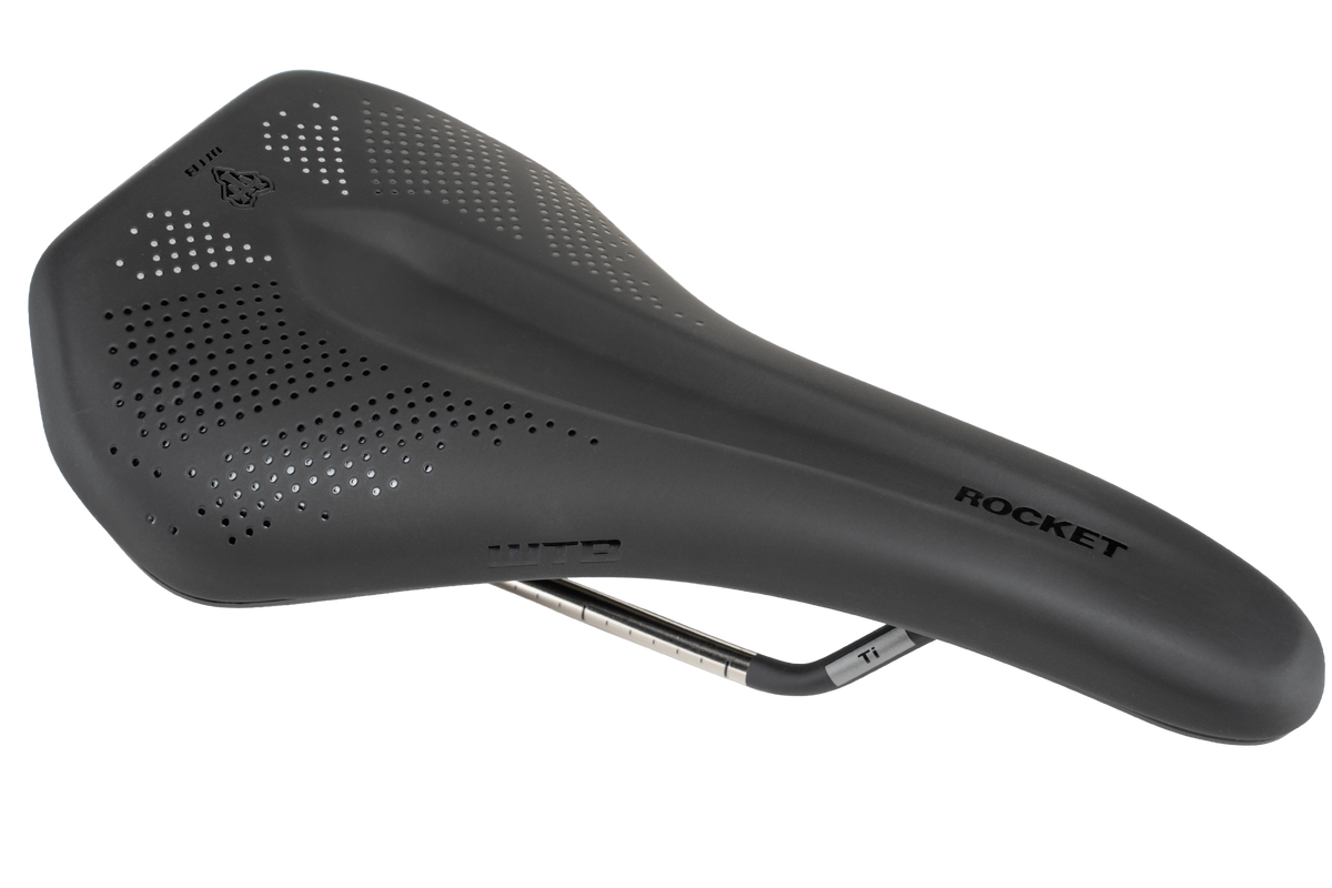 WTB Rocket saddle - Titanium, Medium (142mm)