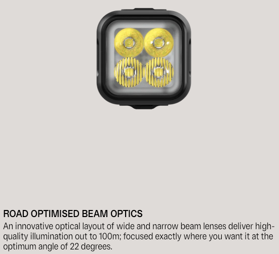 Knog Blinder 1000 Light - 1000 Lumens