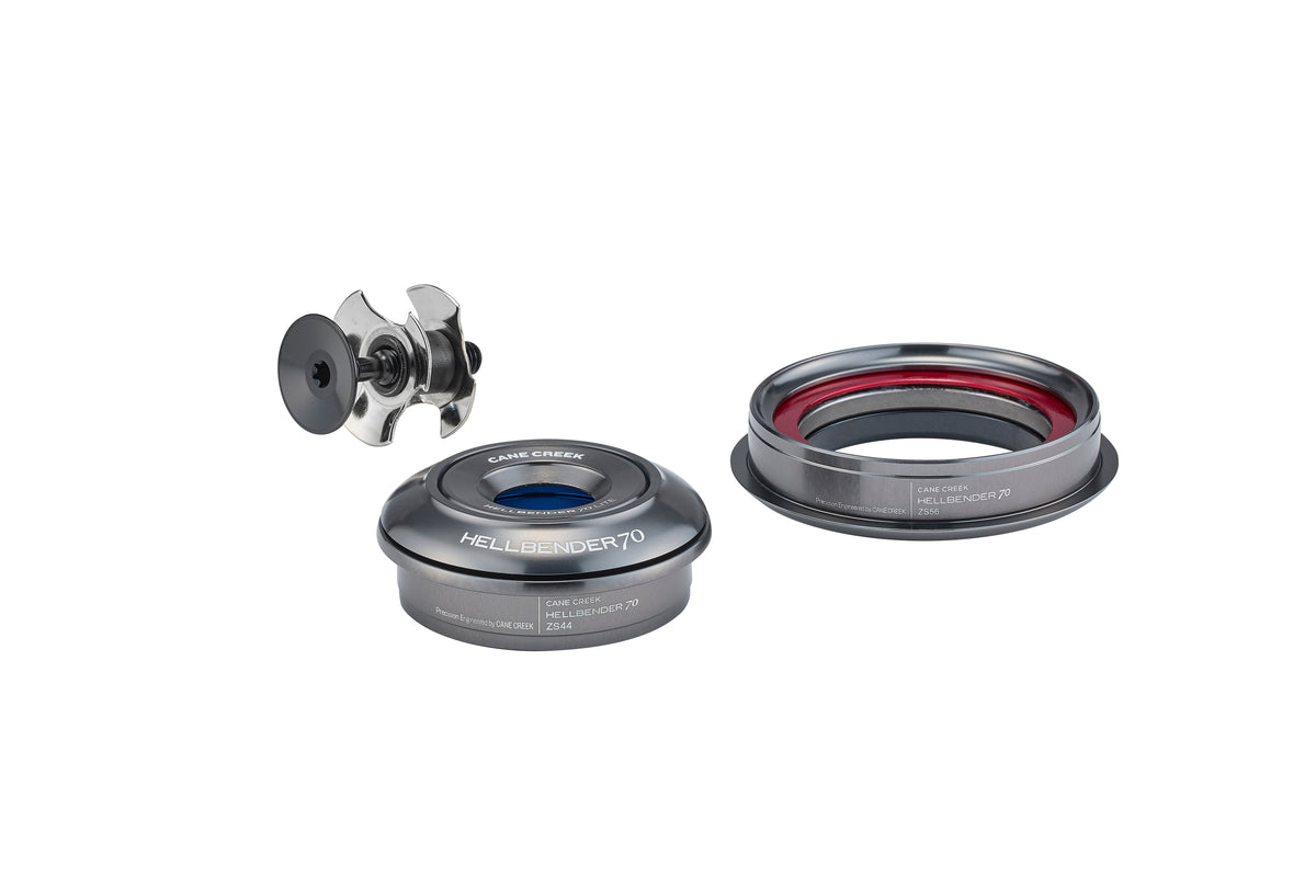 Cane Creek Hellbender 70 Lite Headset in ZS44/28.6 | ZS56/40, Slate