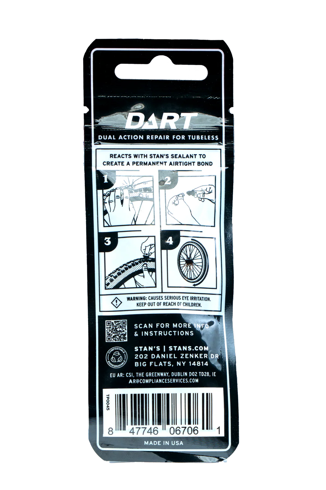 Stan's DART Refill pack back