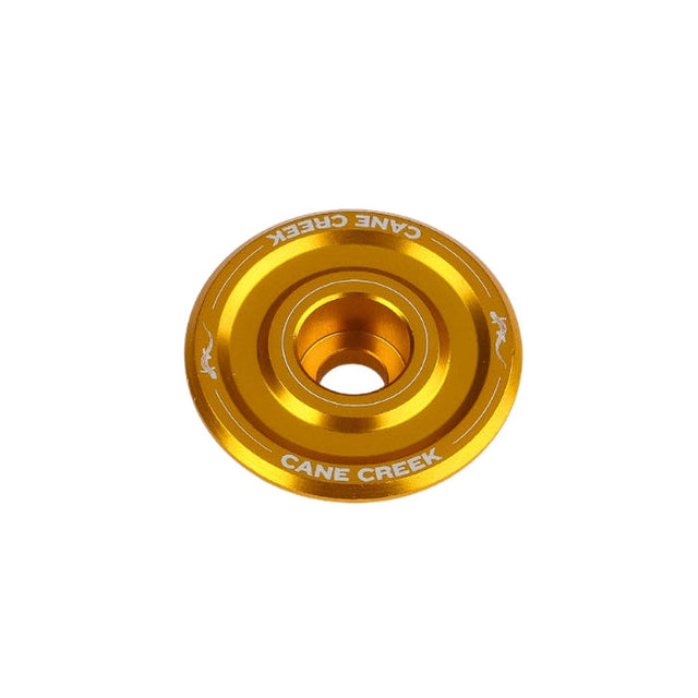 Cane Creek Headset Top Caps & Preloaders in Chroma top cap - Gold