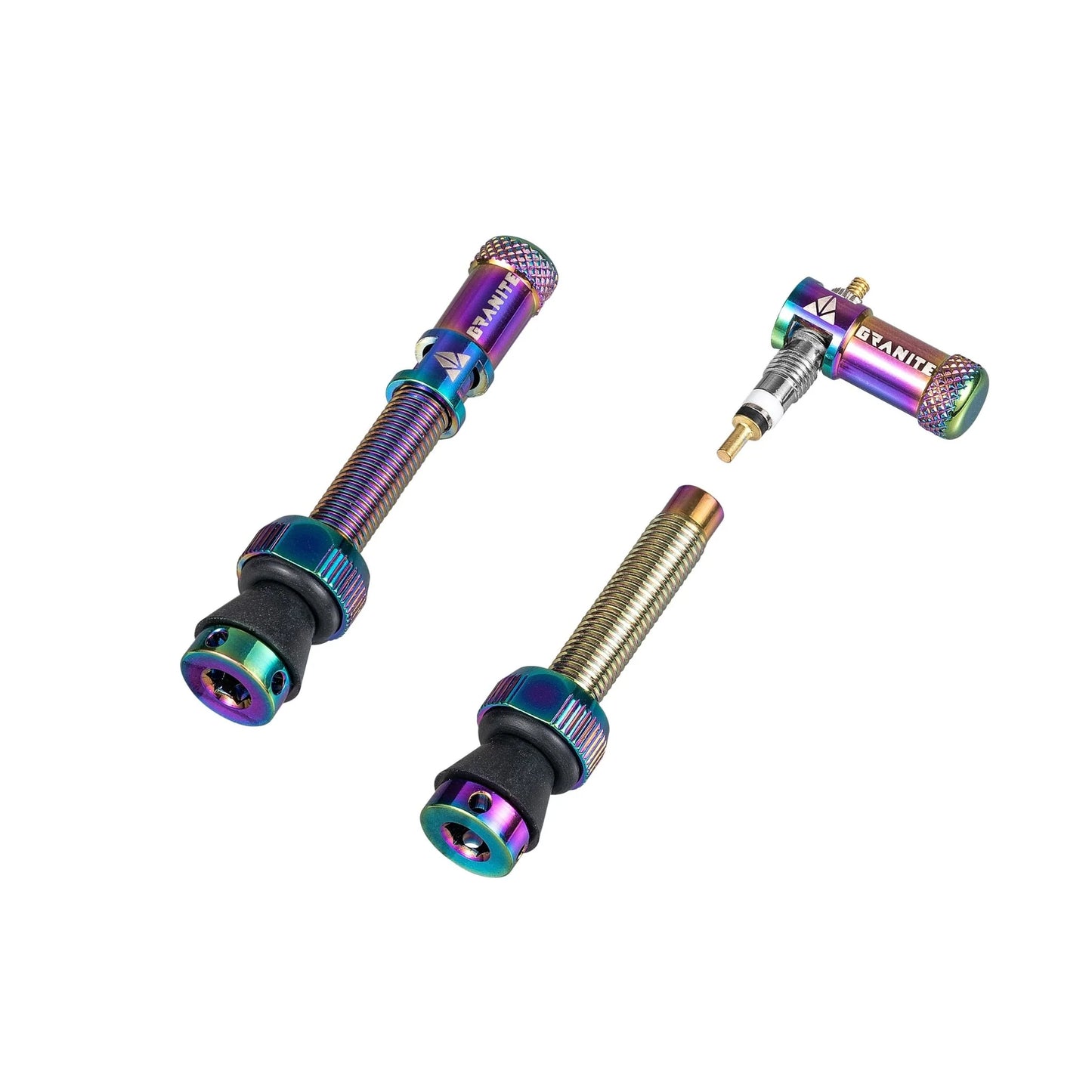 Granite Design Juicy Matching Tubeless Valves & Cap - 44mm