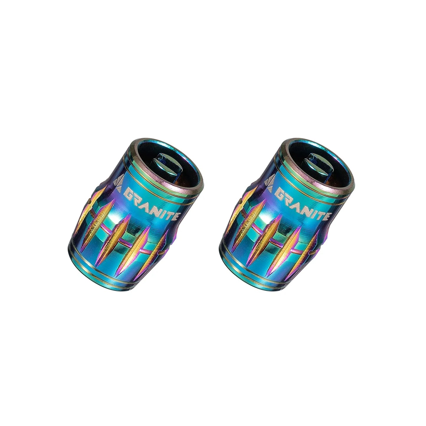 Granite Design Juicy Nipple Schrader Valve Cap - Pair