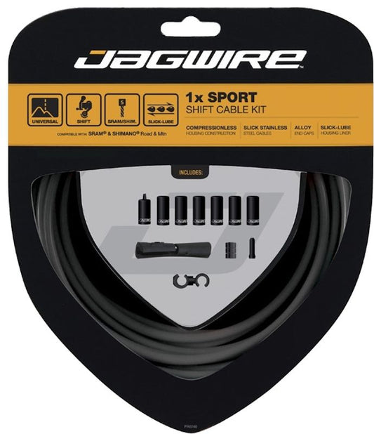 Jagwire Sport Shift Kit- Black