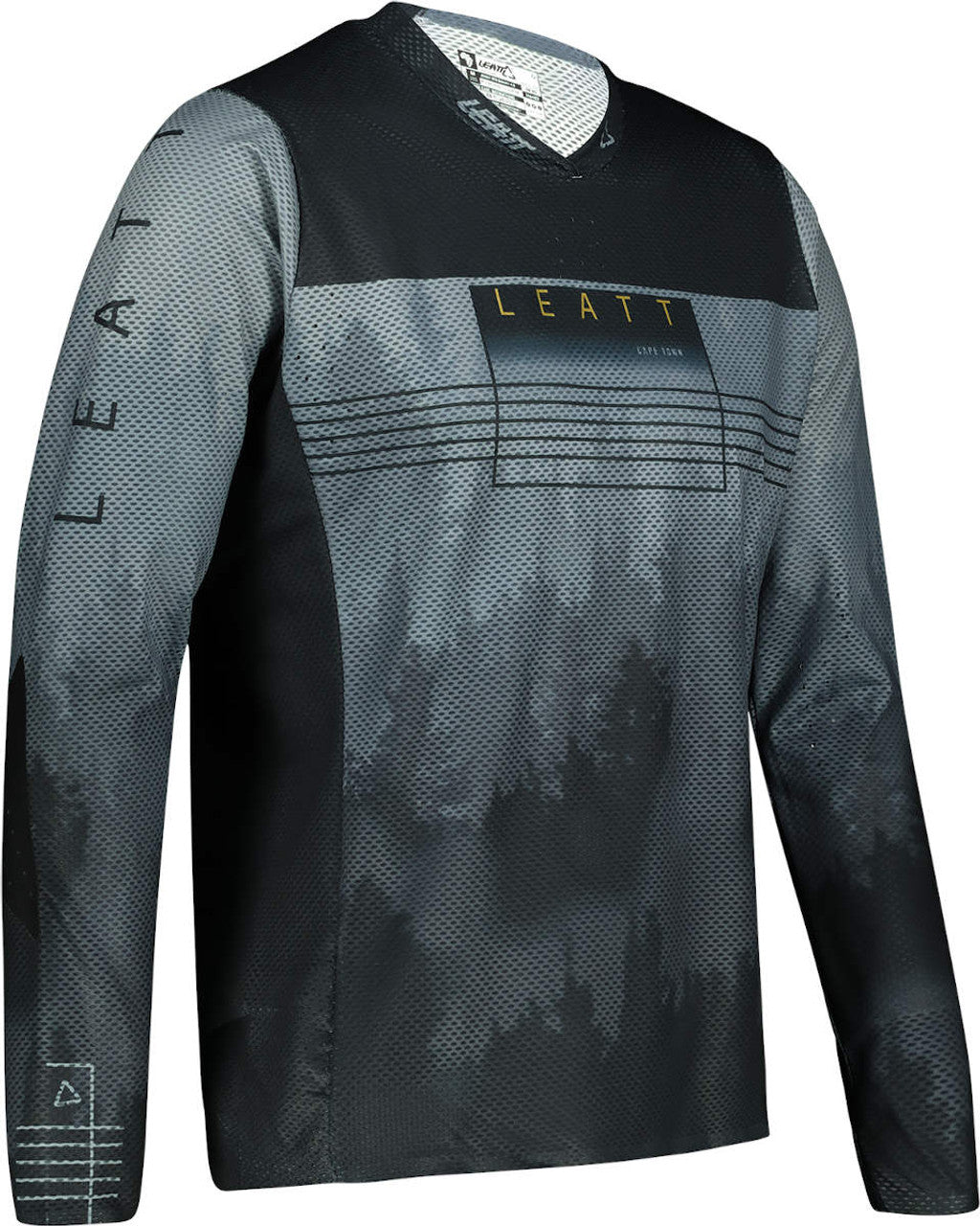 Leatt Mens Jersey Gravity 4.0 - Retro Black