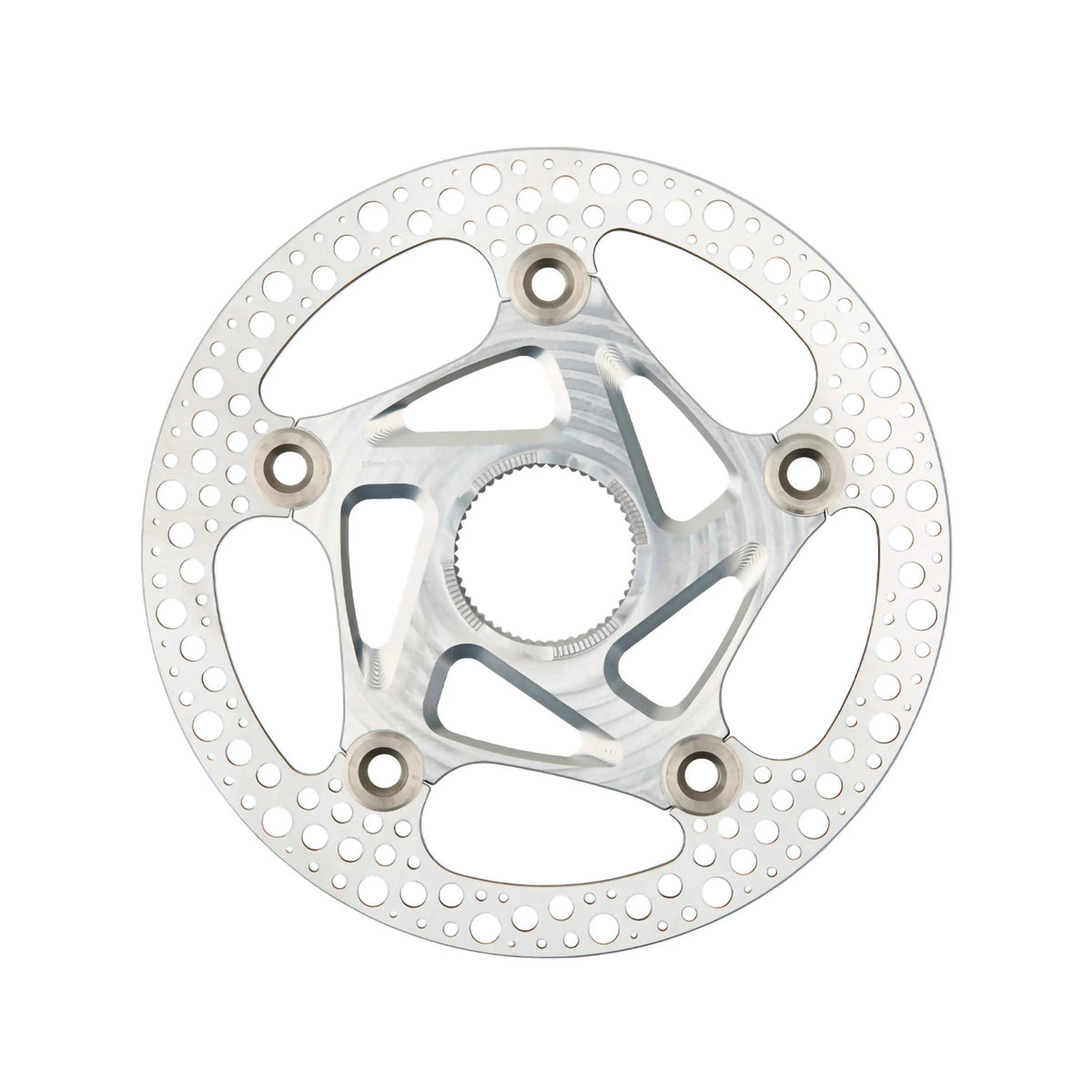 Hope road floating Centre Lock rotor in Silver